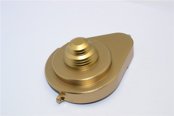 Axial Yeti XL Monster Buggy Aluminum Transmission Spur Gear Cover - 1Pc Set Titanium