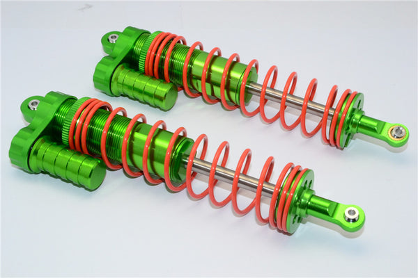 Axial Yeti XL Monster Buggy Aluminum Front/Rear Adjustable L-Shape Damper (150mm) With 6mm Steel Shaft - 1Pr Green