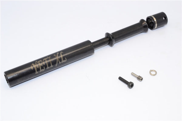 Axial Yeti XL Monster Buggy Steel #45 Rear Drive Shaft - 1Pc Set Black