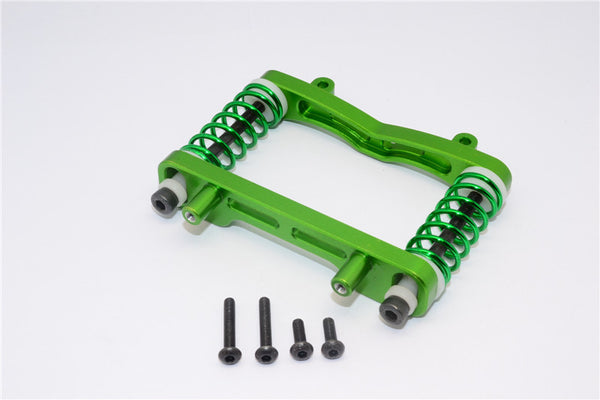 Axial Yeti XL Monster Buggy Aluminum Front Bumper Absorber - 1 Set Green