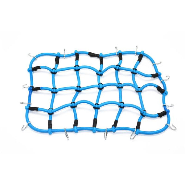 R/C Scale Accessories : Simulation Elastic Cargo Netting For 1:10 Crawlers - 1Pc Blue