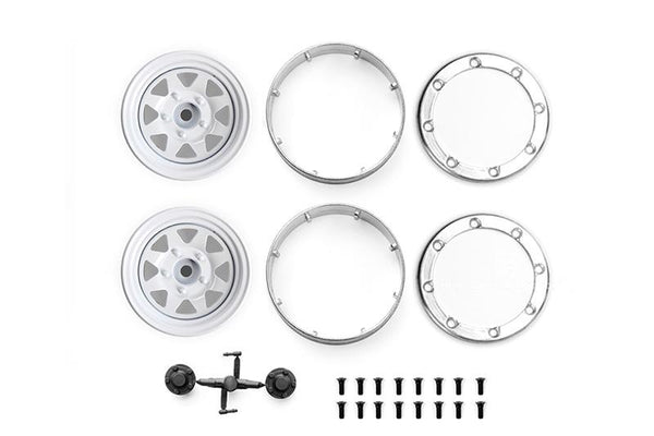 R/C Scale Accessories : Aluminum Wheel 1.9" For 1:10 Crawlers (Design A) - 24Pc Set
