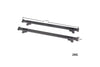 R/C Scale Accessories : Aluminum Roof Fixed Guide Rail For 1:10 Crawlers - 14Pc  Set Black