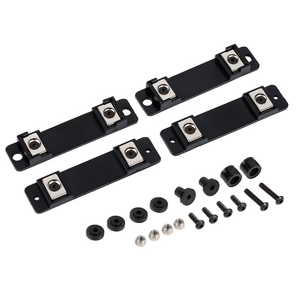 Magnetic Shell Column Stand Body Post for 1:10 RC Crawler Car Traxxas TRX4 324mm Wheelbase - 4Pcs Set