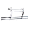 RC Car Metal Rear Bumper for 1:10 RC Crawler Traxxas TRX4 G500 TRX6 G63 6X6 Upgrade Parts - Silver