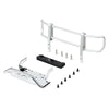 RC Car Metal Front Bumper for 1:10 RC Crawler Traxxas TRX4 G500 TRX6 G63 6X6 Upgrade Parts - Silver