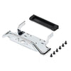 RC Car Metal Front Bumper for 1:10 RC Crawler Traxxas TRX4 G500 TRX6 G63 6X6 Upgrade Parts - Silver