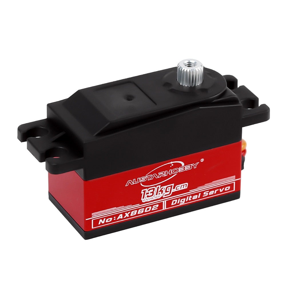 AX8602 Metal Gear 13KG Torque Digital Core Servo for On-Road RC Touring Car Drift Car RC Plane Model
