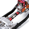 313mm 12.3" Wheelbase Metal Chassis Frame with Prefixal Shiftable Gearbox for 1/10 RC Crawler Car Axial SCX10 90046 - 1 Complete Set