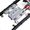 313mm 12.3" Wheelbase Metal Chassis Frame with Prefixal Shiftable Gearbox for 1/10 RC Crawler Car Axial SCX10 90046 - 1 Complete Set