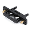 RC Car Metal Servo Stand Shell Mount for 1/10 RC Crawler Axial SCX10 90046 LC80 Land Cruiser Body Shell - Black