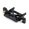 RC Car Metal Servo Stand Shell Mount for 1/10 RC Crawler Axial SCX10 90046 LC80 Land Cruiser Body Shell - Black