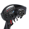 One-handed Control Adaptor Transmitter Steering Wheel for RC Car Traxxas TQI Remote Controller TRX4 TRX6 Slash Summit - 1 Set Gray