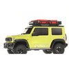 106*70mm Luggage Roof Rack Carrier for 1/24 RC Crawler Car Axial SCX24 AXI00002 Jeep Wrangler JLU 1/16 Xiaomi JIMNY - 1 Set Black