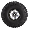 120*42mm 1.9" Wheel Rims Tires Set for 1:10 RC Rock Crawler Car Traxxas TRX4 Axial SCX10 90046 Redcat Gen8 - 4Pc Gray