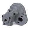 3.2mm Gear Belt Drive Transmission Complete Gearbox for 1/10 RC Crawler Car Axial SCX10 SCX10 II 90046 Upgrade Parts - 1 Set Gray