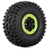 130*55mm 2.8" Beadlock All Terrain Wheel Tires for 1/7 RC Car TRAXXAS UDR Unlimited Desert Racer Upgrade Parts - 4Pc Green