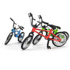 RC Decoration Accessories Mini Mountain Bike for 1:10 RC Model Crawler Cars - Blue