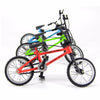 RC Decoration Accessories Mini Mountain Bike for 1:10 RC Model Crawler Cars - Blue