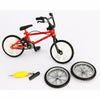 RC Decoration Accessories Mini Mountain Bike for 1:10 RC Model Crawler Cars - Blue