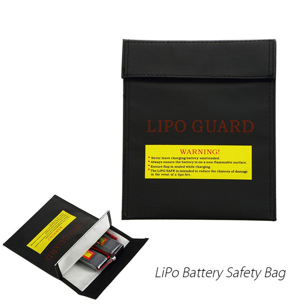 Lipo Battery Safety Protection Bag 18 X 23cm Fireproof Explosion-proof for RC LiPo Battery Charging