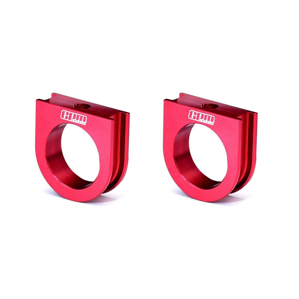 Aluminum Alloy 7075 Center Differential Bearing Carrier For LOSI 1/5 5IVE-TE 3.0 Desert Truck RTR-LOS05022 Upgrades - Red