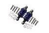 Aluminum Front Or Rear Spring Dampers (53mm) For 1:10 R/C Cars - 1Pr Set Black