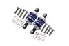 Aluminum Front Or Rear Spring Dampers (53mm) For 1:10 R/C Cars - 1Pr Set Silver