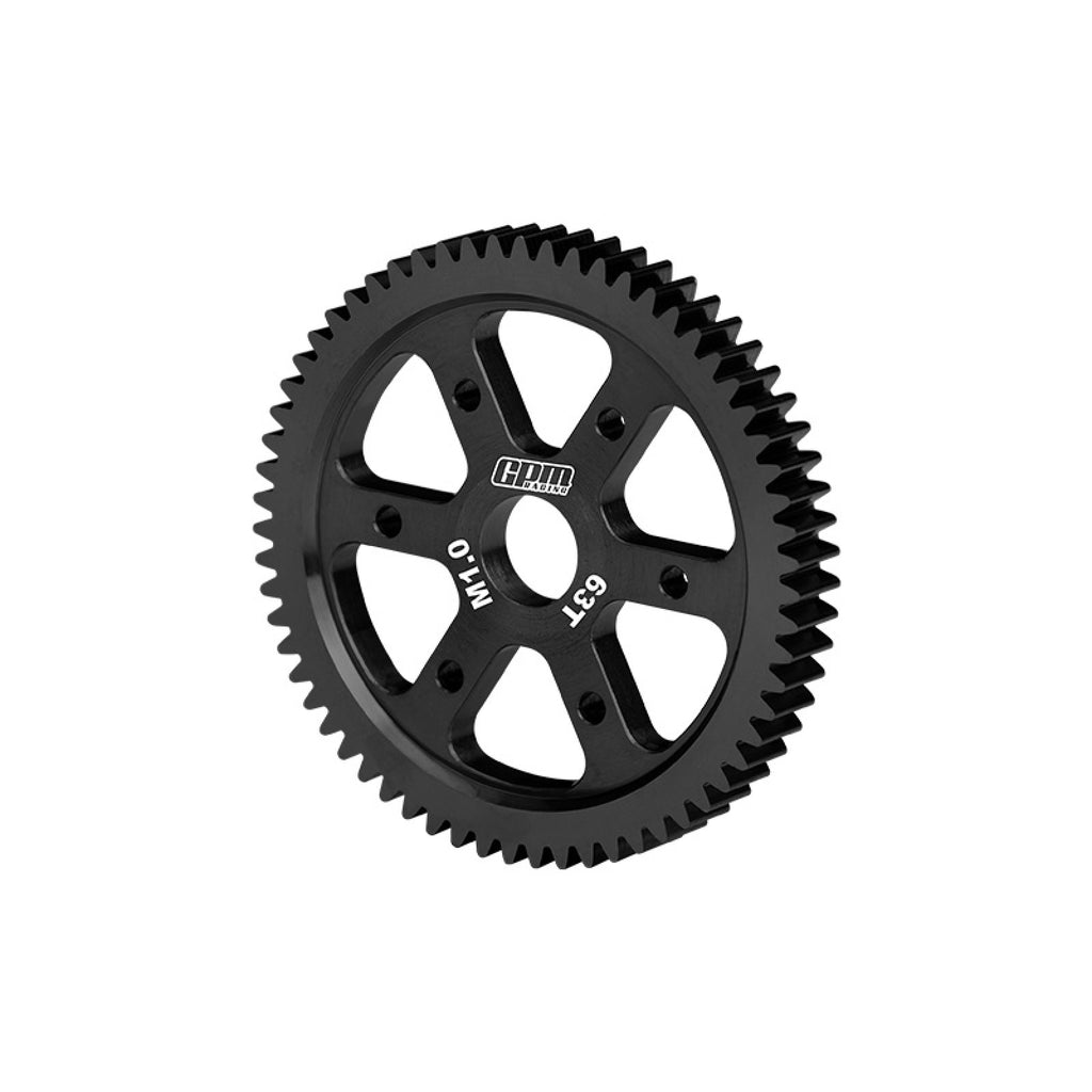 40Cr Steel Main Gear 63T (M1.0) For Cross RC 1/6 EMO XXL 6X6  EMO XX 4X4 1/5 EMO XX2 4X4 EMO XXL2 6X6 RC Truck Upgrades 