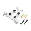 Aluminum 7075-T6 Alloy Steering Assembly For Tamiya 1:10 DT-04 R/C Fighter NXGEN-58741 Upgrades - Silver