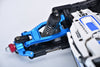 Aluminum 7075-T6 Alloy Front Upper Suspension Arms For Tamiya 1:10 DT-04 R/C Fighter NXGEN-58741 Upgrades - Black