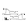 Aluminum 7075-T6 Alloy Front Lower Suspension Arms For Tamiya 1:10 DT-04 R/C Fighter NXGEN-58741 Upgrades - Silver