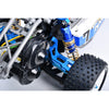 Aluminum 7075-T6 Alloy Rear Upper Suspension Arms For Tamiya 1:10 DT-04 R/C Fighter NXGEN-58741 Upgrades - Sky Blue