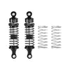 Aluminum 6061-T6 Alloy Front Adjustable Spring Shock Absorber 70mm For Tamiya 1:10 DT-04 R/C Fighter NXGEN-58741 Upgrades - Silver