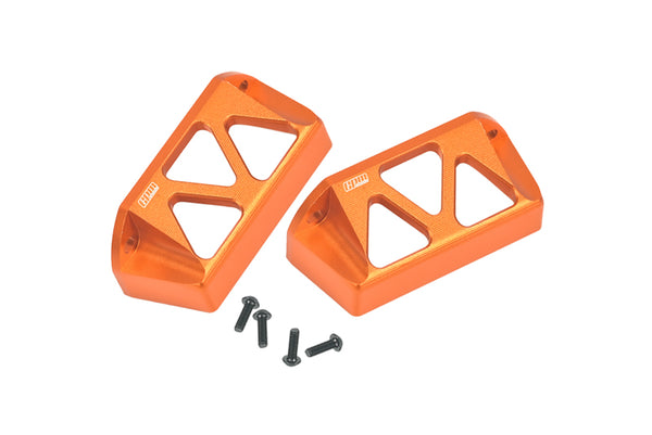 Traxxas E-Revo Brushless / E-Revo VXL 2.0 Aluminum Servo Protector - 2Pcs Set Orange