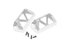 Traxxas E-Revo Brushless / E-Revo VXL 2.0 Aluminum Servo Protector - 2Pcs Set Silver