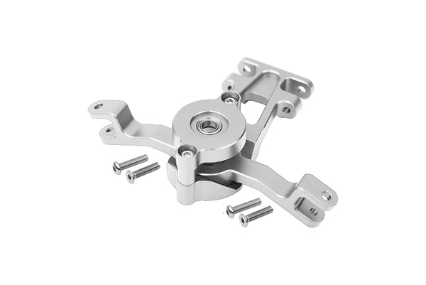 Traxxas E-Revo Brushless / E-Revo VXL 2.0 / Revo / Summit Aluminum Steering Assembly - 1 Set Silver