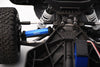 Medium Carbon Steel+ Aluminum 6061 Alloy Front Driveshaft Assembly With 6 mm Axle For Traxxas 1:10 Ford F-150 Raptor R / Rustler 4X4 / Slash 4X4 / Stampede 4X4 / Hoss 4x4 Upgrade Parts - Blue
