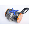 Aluminum 7075-T6 Alloy+304 Stainless Steel 40X40mm RC Cooling Fan Ajustable Mount For 40-56 Series Motor - Blue