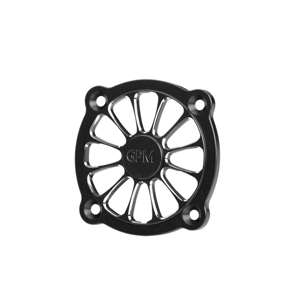 Aluminum 7075-T6 Alloy RC Cooling Fan Cover 40X40mm (3mm Hole Spacing) - Black