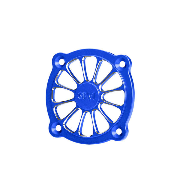 Aluminum 7075-T6 Alloy RC Cooling Fan Cover 40X40mm (3mm Hole Spacing) - Blue