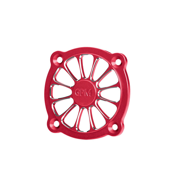 Aluminum 7075-T6 Alloy RC Cooling Fan Cover 40X40mm (3mm Hole Spacing) - Red