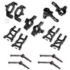 Aluminum Essential Conversion Kit For Traxxas 1/10 FORD GT 4-TEC 2.0 & 3.0 Upgrades  - Black