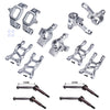 Aluminum Essential Conversion Kit For Traxxas 1/10 FORD GT 4-TEC 2.0 & 3.0 Upgrades  - Gray Silver
