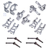 Aluminum Essential Conversion Kit For Traxxas 1/10 FORD GT 4-TEC 2.0 & 3.0 Upgrades  - Gray Silver