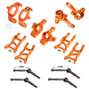Aluminum Essential Conversion Kit For Traxxas 1/10 FORD GT 4-TEC 2.0 & 3.0 Upgrades  - Orange