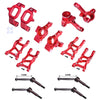 Aluminum Essential Conversion Kit For Traxxas 1/10 FORD GT 4-TEC 2.0 & 3.0 Upgrades  - Red