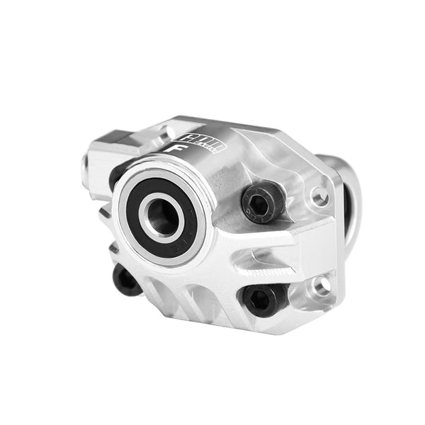 Aluminum 7075-T6 Alloy Front Axle Third Member Oversize Bearing Differential Cover Case For Vanquish 1/10 H10 Optic Kit Rock Crawler Kit-VPS09027 Upgrades - Silver
