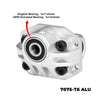Aluminum 7075-T6 Alloy Rear Axle Third Member Oversize Bearing Differential Cover Case For Vanquish 1/10 H10 Optic Kit Rock Crawler-VPS09027 Upgrades - Silver