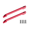 Aluminum 7075-T6 Alloy Roof Skid Rail For Vanquish 1:10 H10 Optic Kit / Yokohama RTR / Sparco RTR Rock Crawler Upgrades - Red